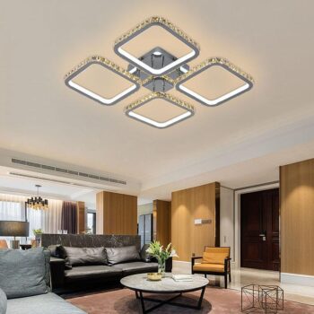 LED stropná lampa + diaľkový ovládač 160W - J2304/CH