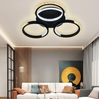 LED stropná lampa + diaľkový ovládač 60W - J3303/B