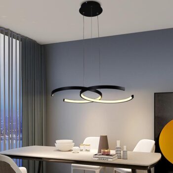 LED závesné svietidlo na lanku + diaľkový ovládač 50W - J4300/B