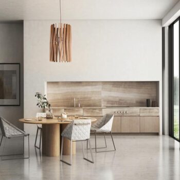 Závesné svietidlo z masívneho dreva E27 / 380 - WRE051