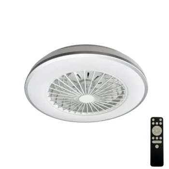 LED stropné svietidlo OPAL + stropný ventilátor + diaľkový ovládač 48W - LCL6343