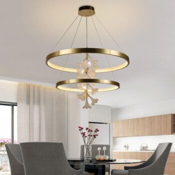 LED závesný luster + diaľkový ovládač 100W - J5302/C