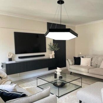 LED závesný luster na lanku 40W / 4000K - LCL7321-H