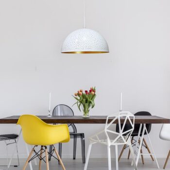 Závesné kovové svietidlo 1 x E27 - ME0104R