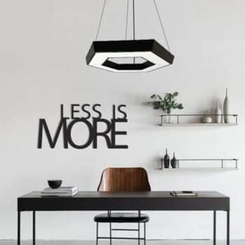 LED závesný luster na lanku 28W / 4000K - LCL7621-H