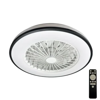LED stropné svietidlo OPAL + stropný ventilátor + diaľkový ovládač 48W - LCL6344