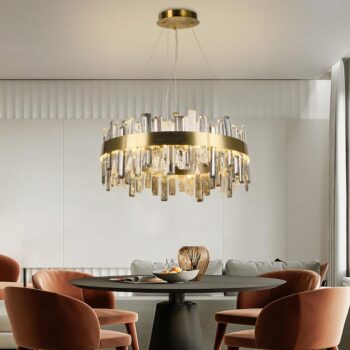 LED krištáľové svietidlo + diaľkový ovládač 80W - J6336/C