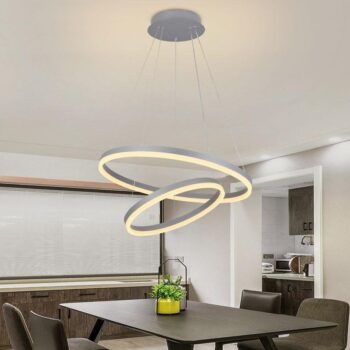 LED závesná lampa na lanku + diaľkový ovládač 70W - J4310/S