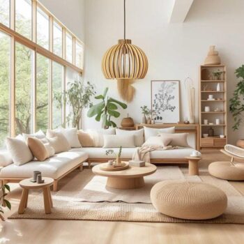 Závesný luster z masívneho dreva E27 / 450 - WRE142