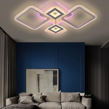 LED stropné svietidlo + diaľkový ovládač 65W - J3309/W