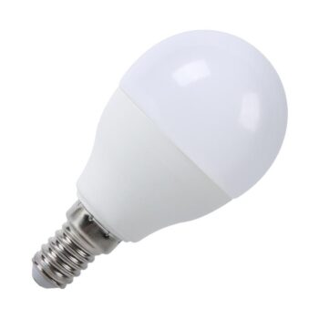 LED žiarovka 8W - G45 / E14 / SMD / 6500K - ZLS804