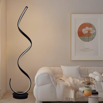 LED dizajnová stojaca lampa 50W - JF2300/B