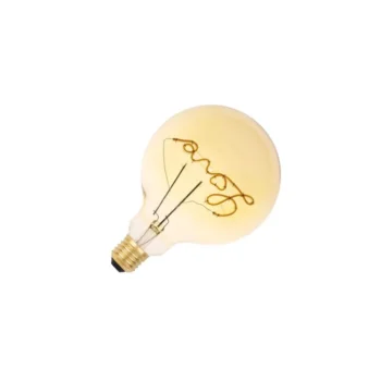 LED dekoratívna žiarovka / filament VINTAGE 2W LOVE - G125 / E27 / 2000K - ZSF112