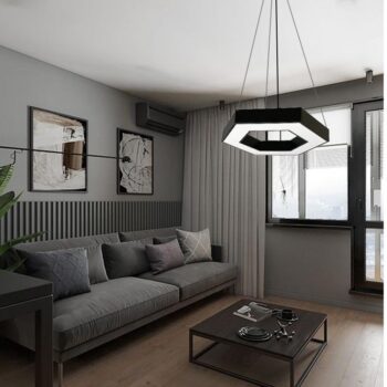 LED závesný luster na lanku 40W / 4000K - LCL7622-H