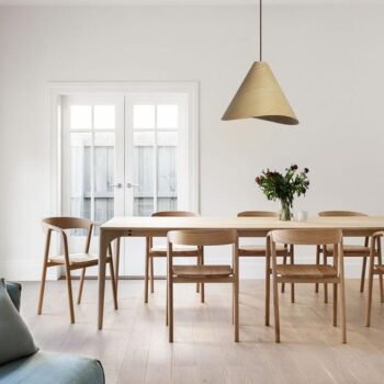 Závesné svietidlo z masívneho drevaE27 / 450 - WRE012