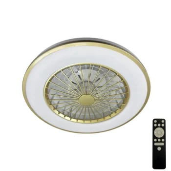 LED stropné svietidlo OPAL + stropný ventilátor + diaľkový ovládač 48W - LCL6347