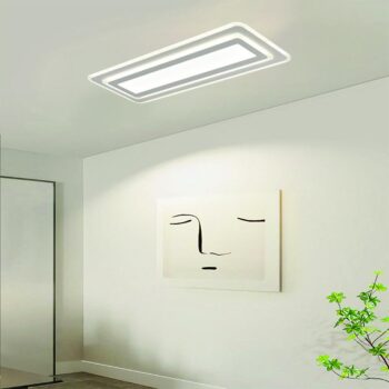 LED stropná lampa s diaľkovým ovládačom 125W - J1344/W