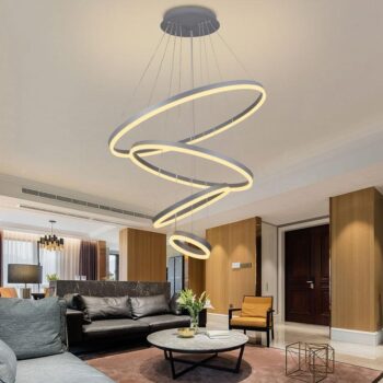 LED visiace svietidlo + diaľkový ovládač 135W - J4314/S