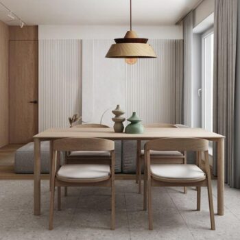 Závesné svietidlo z masívneho dreva E27 / 330 - WRE041