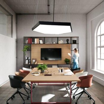 LED závesný luster na lanku 100W / 4000K - LCL7323-H