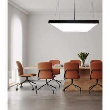 LED závesná lampa na lanku 240W / 4000K - LCL7224-H