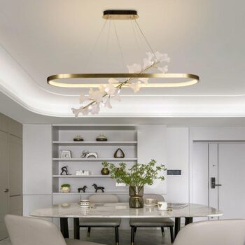 LED závesný luster + diaľkový ovládač 65W - J5304/C