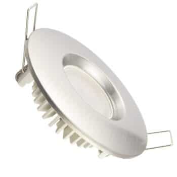 LED podhľadové svietidlo 7W / IP44 / DR02 / SMD / 4000K / SI - LDL253/S