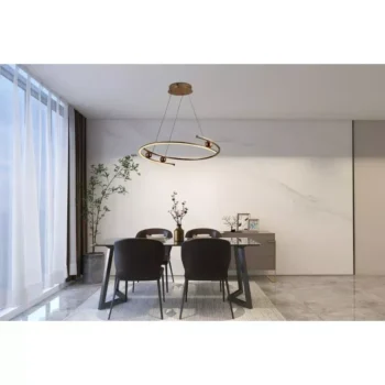 LED visiace svietidlo + diaľkový ovládač 50W - J4345/GCH