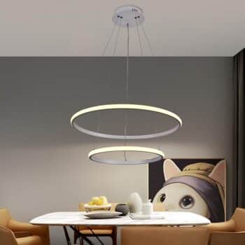 LED visiace svietidlo + diaľkový ovládač 75W - J4307/W