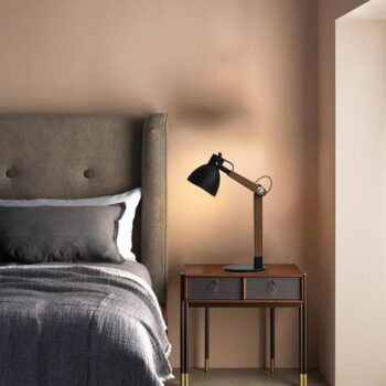 Stolná lampa z masívneho dreva E27 / 60W - WRE151