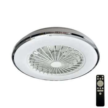 LED stropné svietidlo OPAL + stropný ventilátor + diaľkový ovládač 48W - LCL6342
