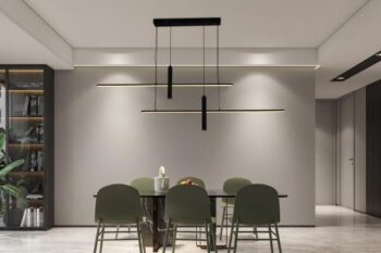 LED závesná lampa na lanku + diaľkový ovládač 70W - J7305/B