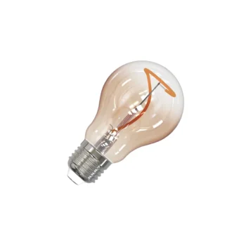 LED dekoratívna žiarovka / filament SHAPE 4W BRAUN - A60 / E27 / 1800K - ZSF107