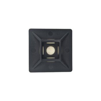 Samolepiaci držiak na viazaciu pásku max 2,8mm čierna 100ks - TMA1212/BK