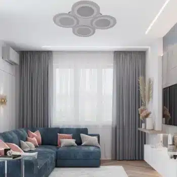 LED stropná lampa + diaľkový ovládač 100W - J1321/W