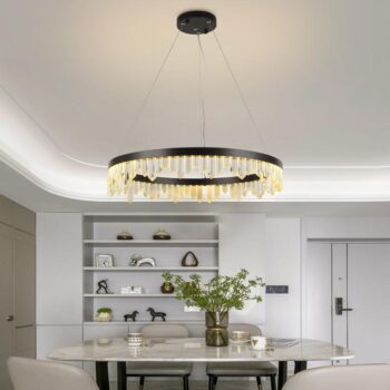 LED krištáľové svietidlo + diaľkový ovládač 40W - J6318/B