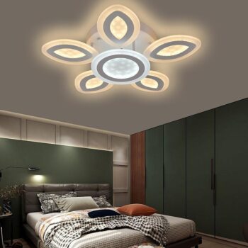 LED stropná lampa + diaľkový ovládač 95W - J3311/W