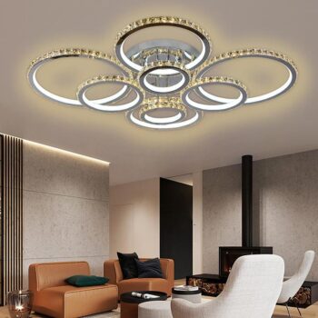 LED stropná lampa + diaľkový ovládač 315W - J2302/CH