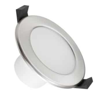 LED podhľadové svietidlo 7W / IP44 / DR01 / SMD / 3000K / SI - LDL143/S