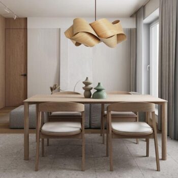 Závesný luster z masívneho dreva E27 / 620 - WRE101