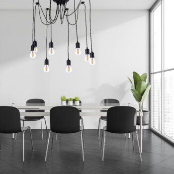 Objímka E27 / 2m / čierna - BH5381